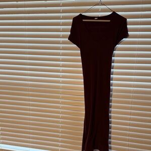 Old Navy Burgundy Maxi Dress